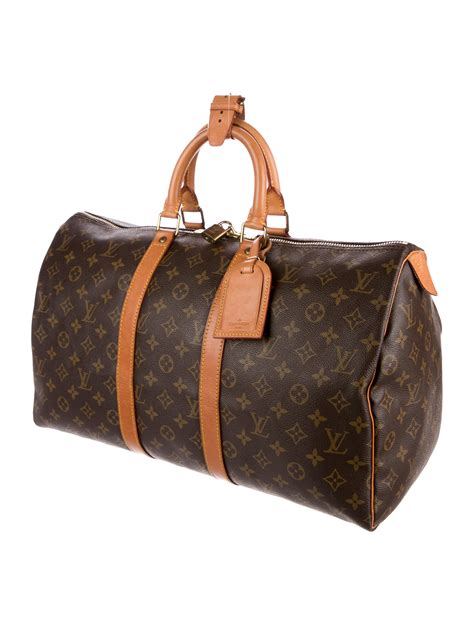 louis vuitton monogram keepall 45|lv monogram keepall 45 handbags.